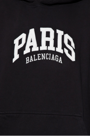 T-Shirt ZRA0703 7041 | Logo hoodie Balenciaga